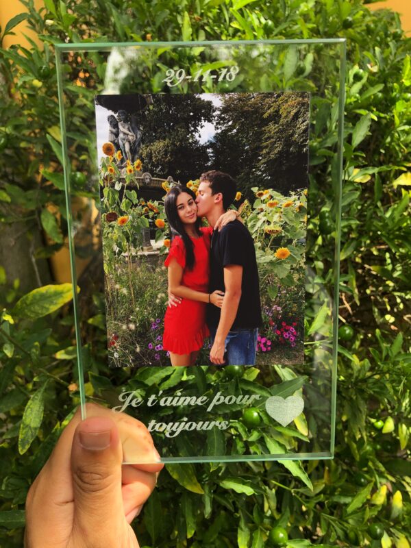 Perfect Gift Placa Personalizada con Fecha Relacion